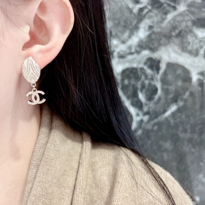 Ch*el earrings